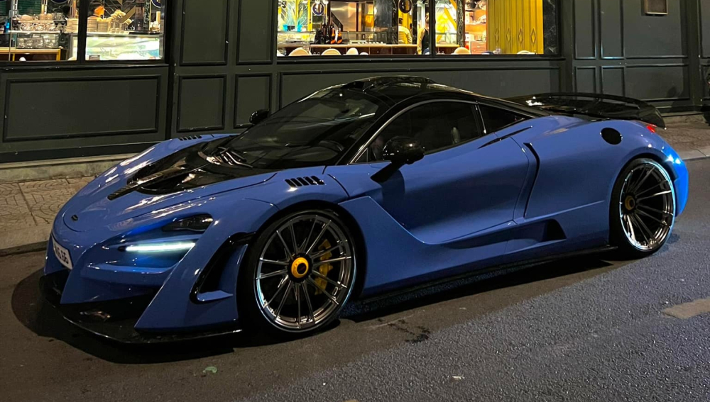 McLaren 720S độ N-Largo của Tống Đông Khuê nổi bật trên đường phố Sài thành với bộ áo mới