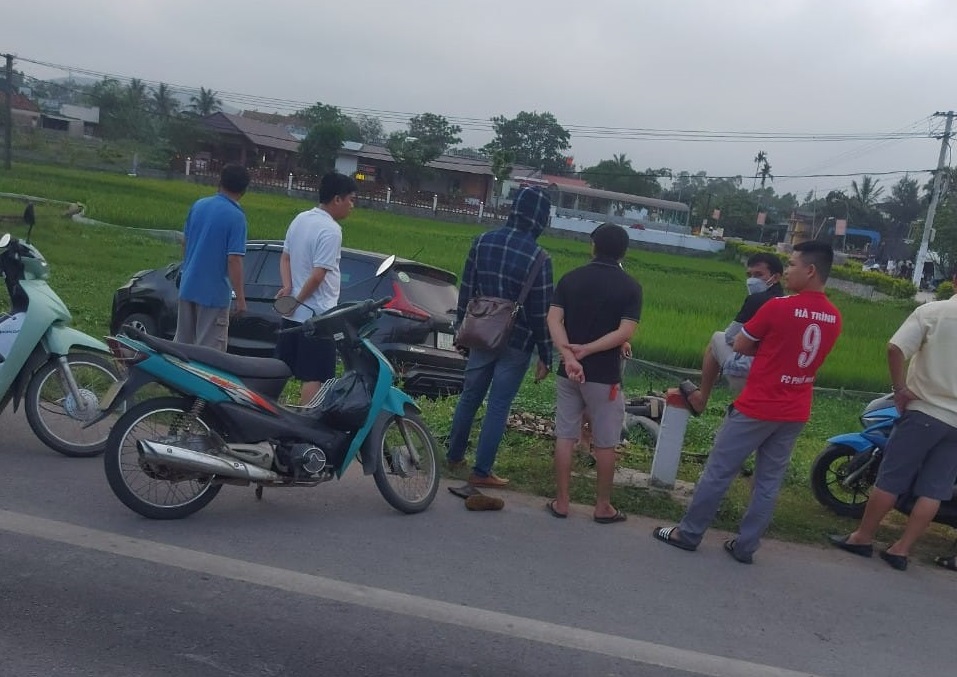 Hiện trường vụ tai nạn