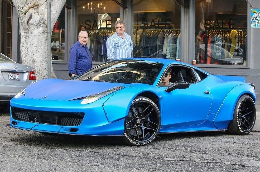 Chiếc Ferrari 458 Italia sau khi được độ lại Chiếc Ferrari 458 Italia sau khi được độ lại