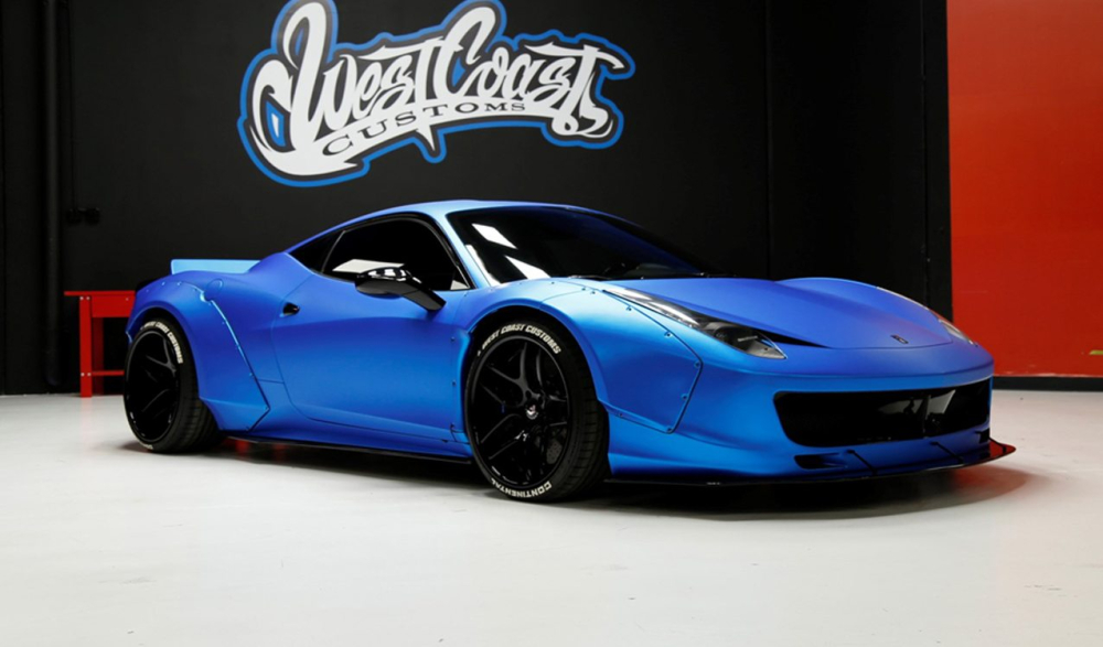 Chiếc siêu xe Ferrari 458 Italia độ của Justin Bieber Chiếc siêu xe Ferrari 458 Italia độ của Justin Bieber