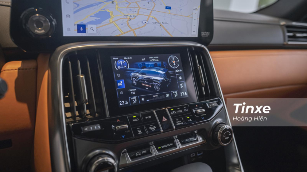 Lexus LX600 có nhiều chế độ lái khác nhau