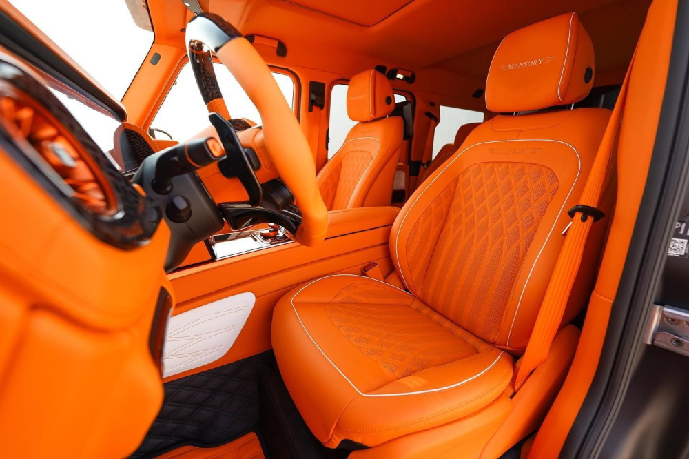 Ghế ngồi của Mansory Gronos Evo S P900 Ghế ngồi của Mansory Gronos Evo S P900