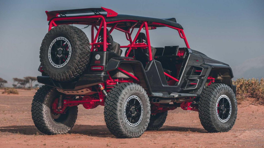 Phía sau của Brabus 900 Crawler Phía sau của Brabus 900 Crawler