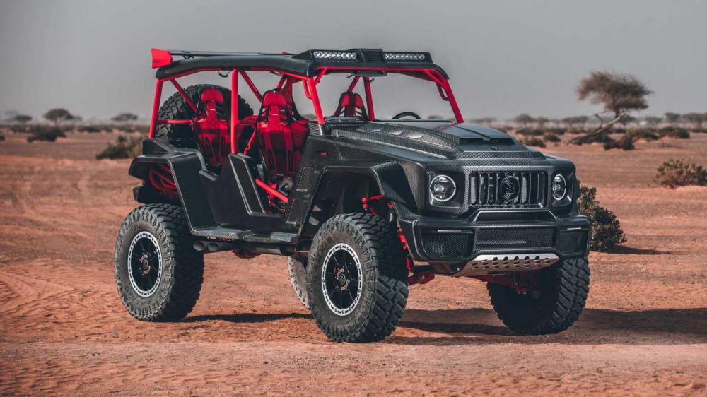 Phía trước của Brabus 900 Crawler Phía trước của Brabus 900 Crawler