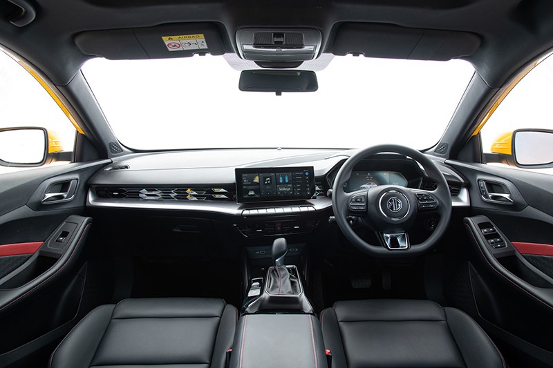 Nội thất của MG5 tại Th&aacute;i Lan