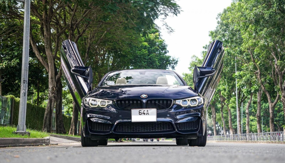 Tạo sự mới mẻ, dân chơi Vĩnh Long độ cửa cắt kéo cho BMW 420i Convertible Tạo sự mới mẻ, dân chơi Vĩnh Long độ cửa cắt kéo cho BMW 420i Convertible