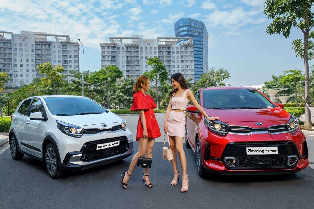 Kia Morning đứng ở vị trí thứ 3 trong phân khúc Kia Morning đứng ở vị trí thứ 3 trong phân khúc