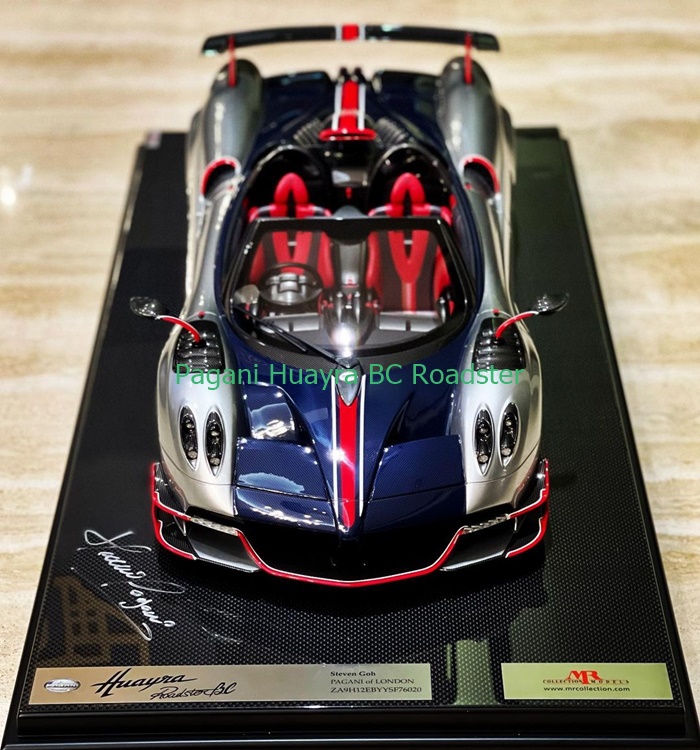Đại gia Singapore còn nhận được mô hình xe Pagani Huayra BC Roadster Đại gia Singapore còn nhận được mô hình xe Pagani Huayra BC Roadster