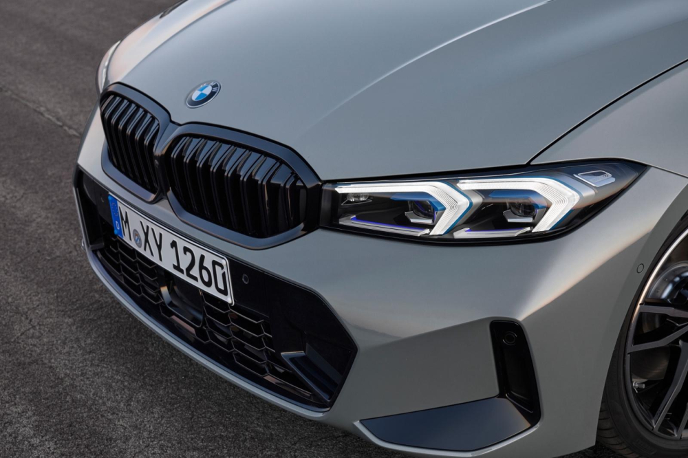 Đèn pha mới của BMW 3-Series 2023 Đèn pha mới của BMW 3-Series 2023