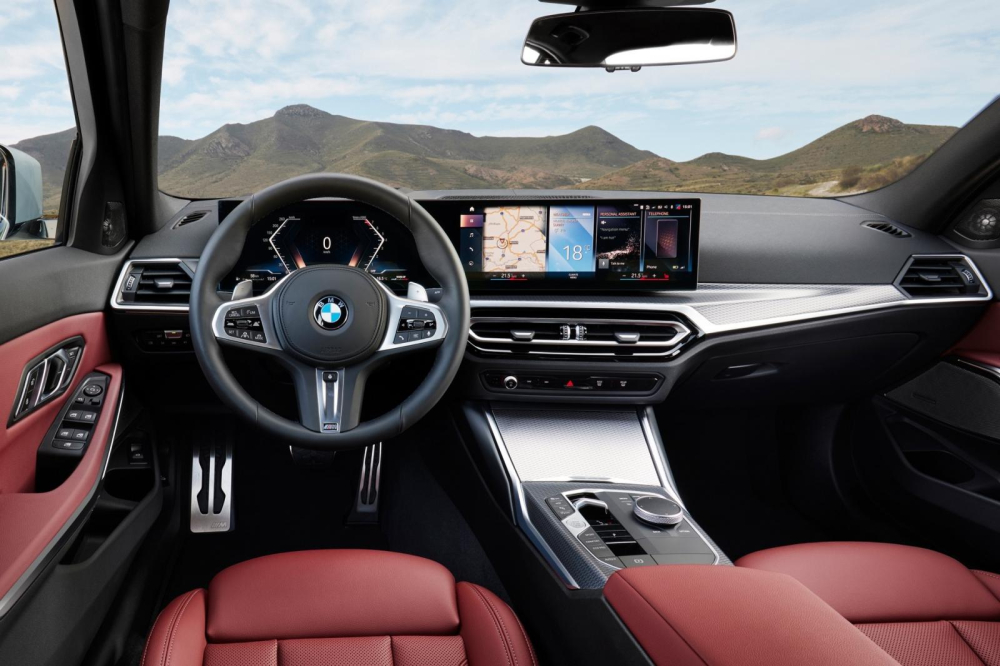 Nội thất hiện đại hơn của BMW 3-Series 2023 Nội thất hiện đại hơn của BMW 3-Series 2023