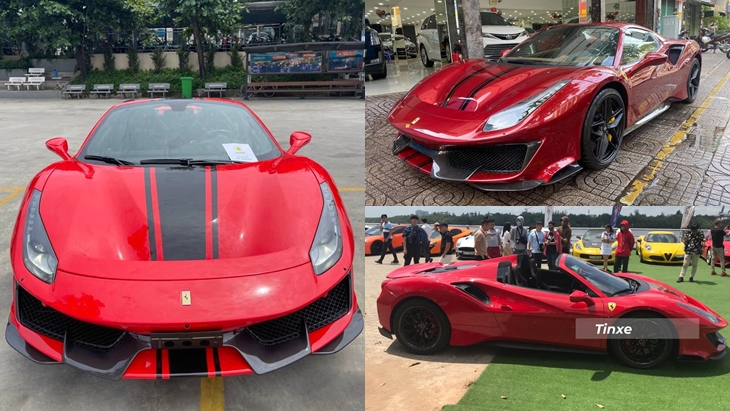 Dàn siêu xe Ferrari 488 Pista Spider của đại gia Việt, Hoàng Kim Khánh mở đầu cuộc chơi Dàn siêu xe Ferrari 488 Pista Spider của đại gia Việt, Hoàng Kim Khánh mở đầu cuộc chơi