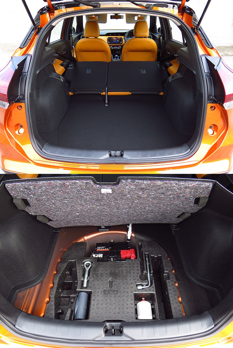 Khoang hành lý của Nissan Kicks Khoang hành lý của Nissan Kicks