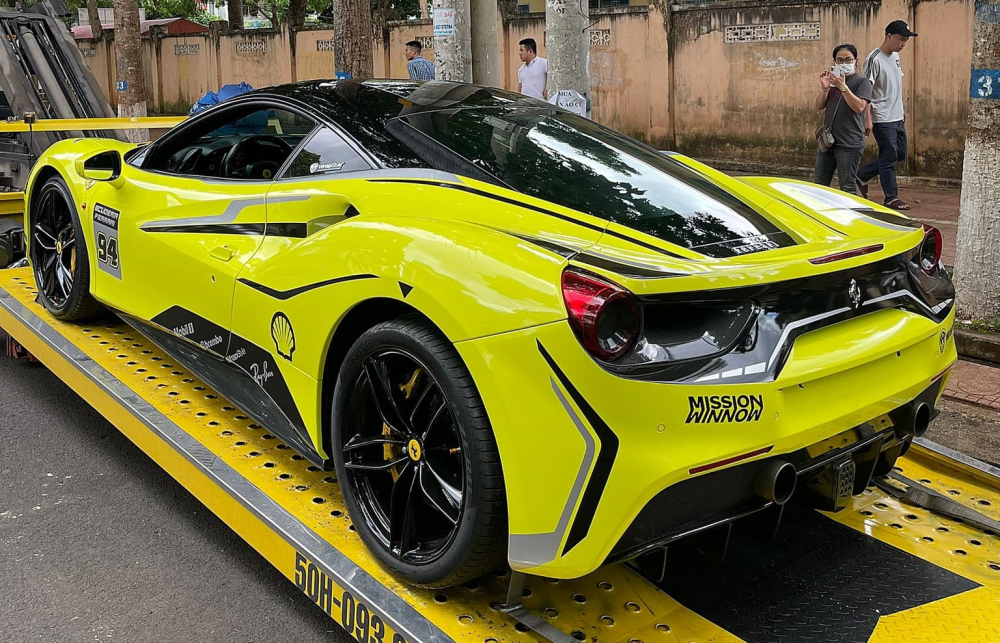 Thiết kế siêu xe Ferrari 488 gtb Thiết kế siêu xe Ferrari 488 gtb