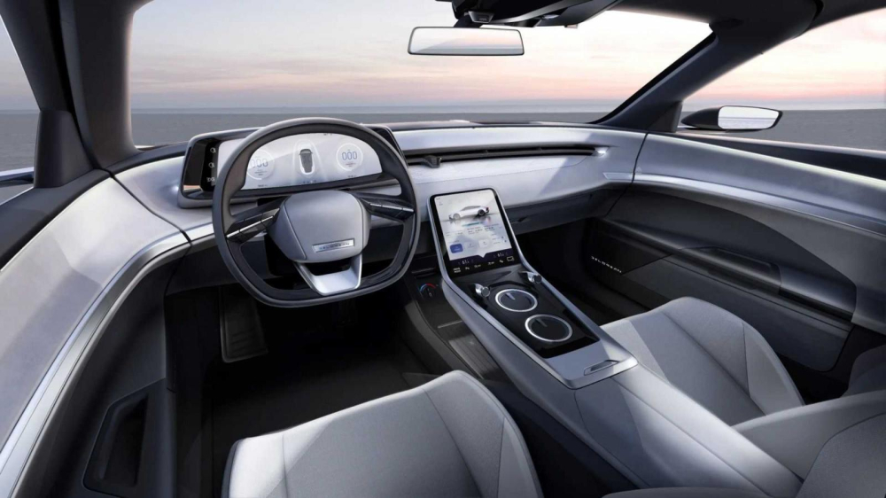 Nội thất của DeLorean Alpha-5