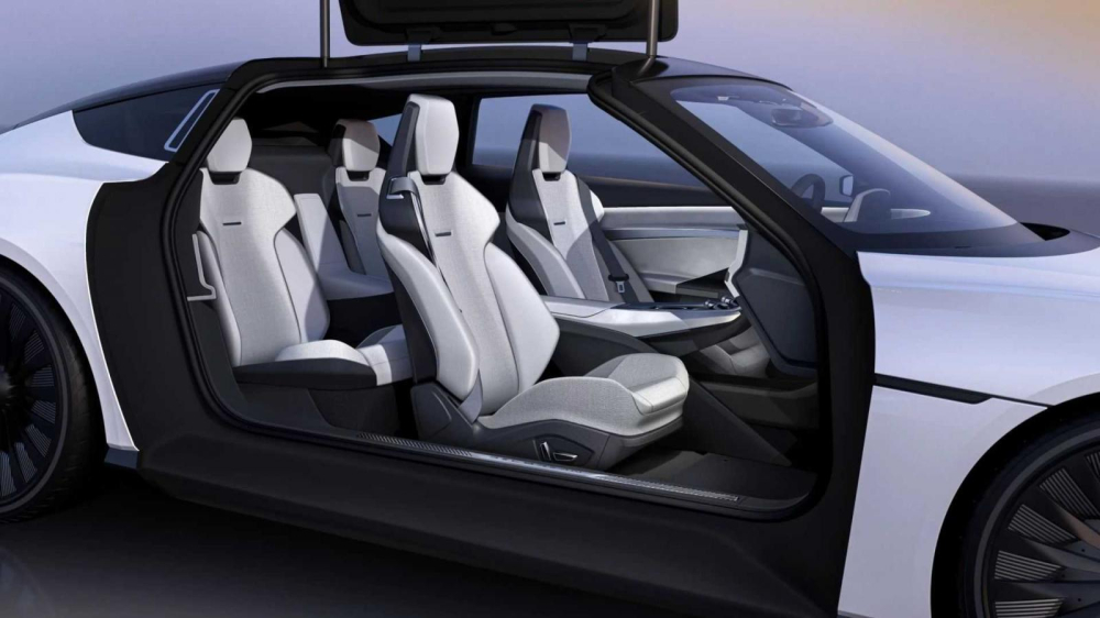 Ghế ngồi của DeLorean Alpha-5