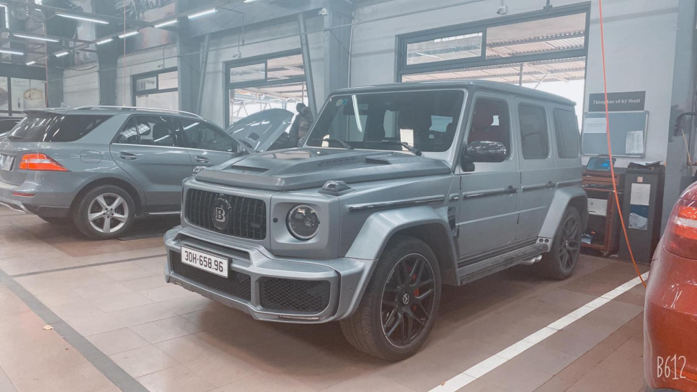 Chiếc xe Mercedes-AMG G63 n&agrave;y đ&atilde; l&agrave;m c&aacute;c thủ tục kiểm tra xe gần nhất v&agrave;o cuối th&aacute;ng 5 vừa qua