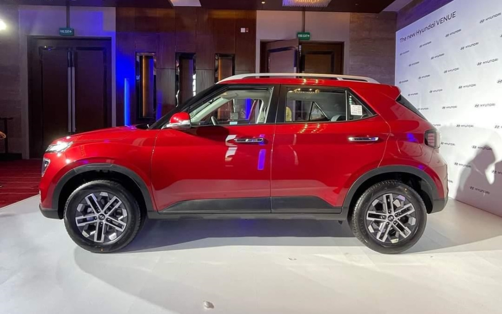 Hyundai Venue 2022 có kích thước nhỏ Hyundai Venue 2022 có kích thước nhỏ