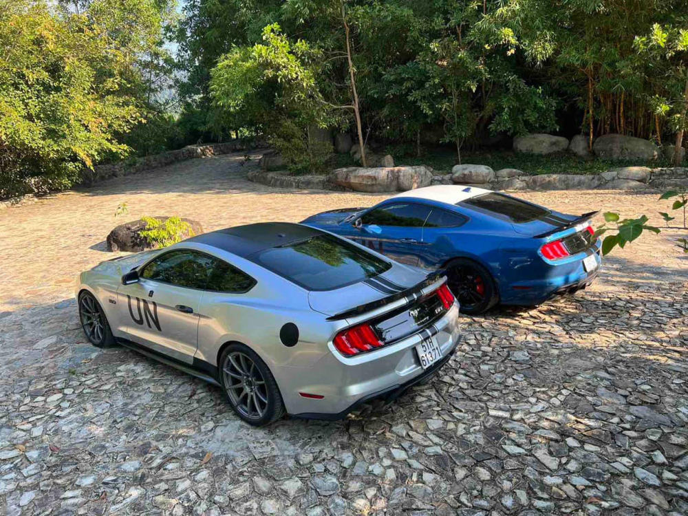 Cặp xe Ford Mustang siêu đắt, siêu mạnh đã về đội của Cặp xe Ford Mustang siêu đắt, siêu mạnh đã về đội của Qua Vũ. Giá lăn bánh của 2 xe ước tính trên 25 tỷ đồng