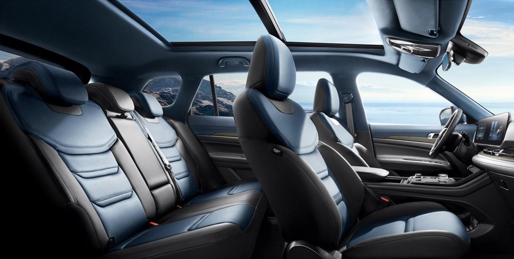 Nội thất 5 chỗ của Ford Territory 2022