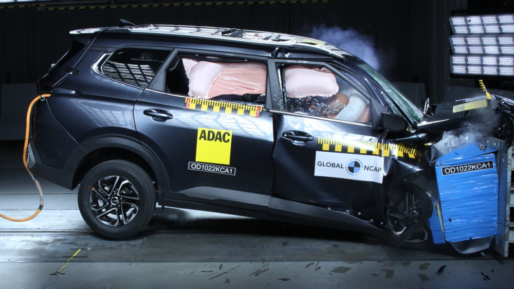 Kia Carens 2022 có điểm số an toàn ngang bằng Seltos ở Ấn Độ Kia Carens 2022 có điểm số an toàn ngang bằng Seltos ở Ấn Độ