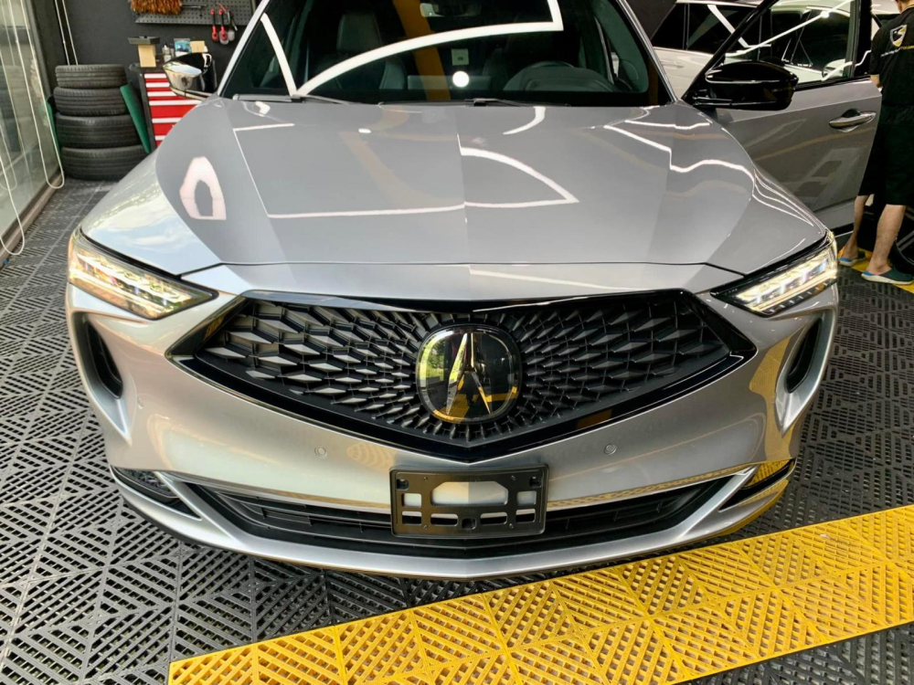 Cận cảnh mặt tiền của xe Acura MDX A-Spec 2022 