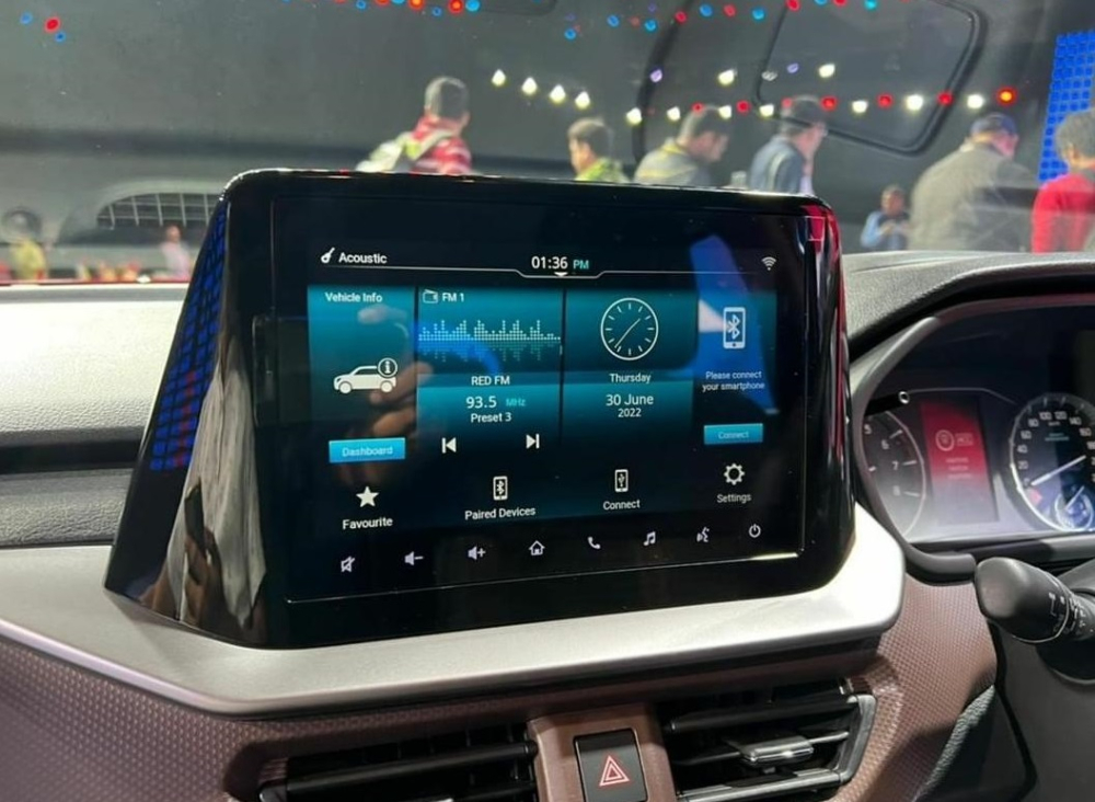 Màn hình thông tin giải trí 9 inch của Suzuki Brezza 2022 Màn hình thông tin giải trí 9 inch của Suzuki Brezza 2022