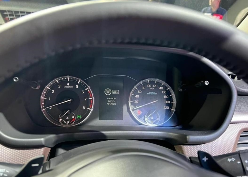 Bảng đồng hồ kỹ thuật số của Suzuki Brezza 2022 Bảng đồng hồ kỹ thuật số của Suzuki Brezza 2022
