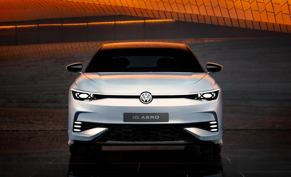 Cận cảnh thiết kế đầu xe của Volkswagen ID. Aero Cận cảnh thiết kế đầu xe của Volkswagen ID. Aero