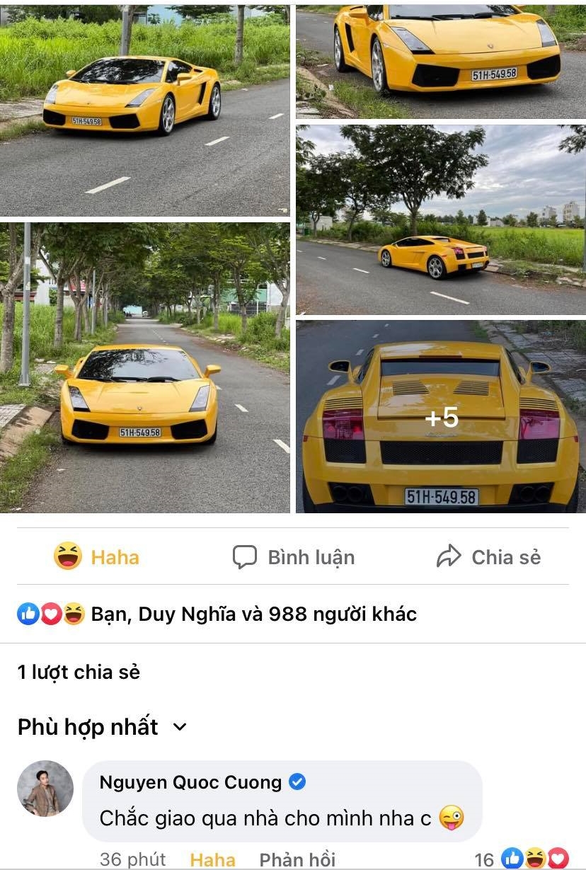 Bị Cường Bị Cường Đô-la hỏi mua xe Lamborghini Gallardo tâm huyết, người bạn có câu trả lời khiến nhiều người bất ngờ