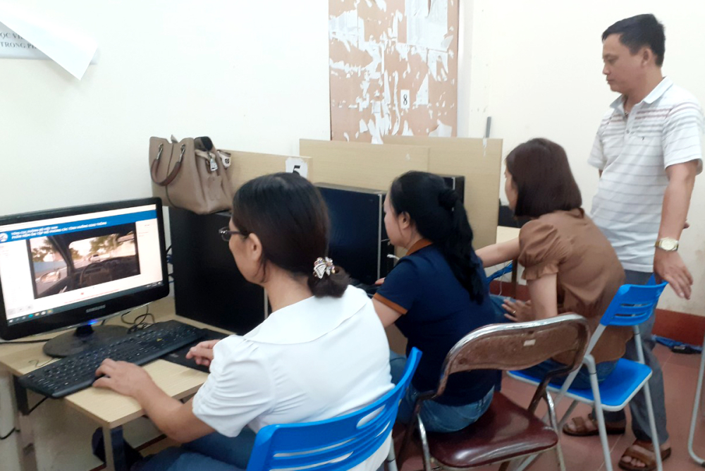 Phần thi phần mềm mô phỏng khiến nhiều học viên bị trượt. Phần thi phần mềm mô phỏng khiến nhiều học viên bị trượt.