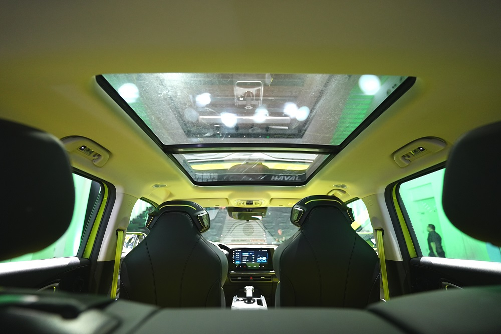 Cửa sổ trời toàn cảnh của Haval Cool Dog 2022 Cửa sổ trời toàn cảnh của Haval Cool Dog 2022