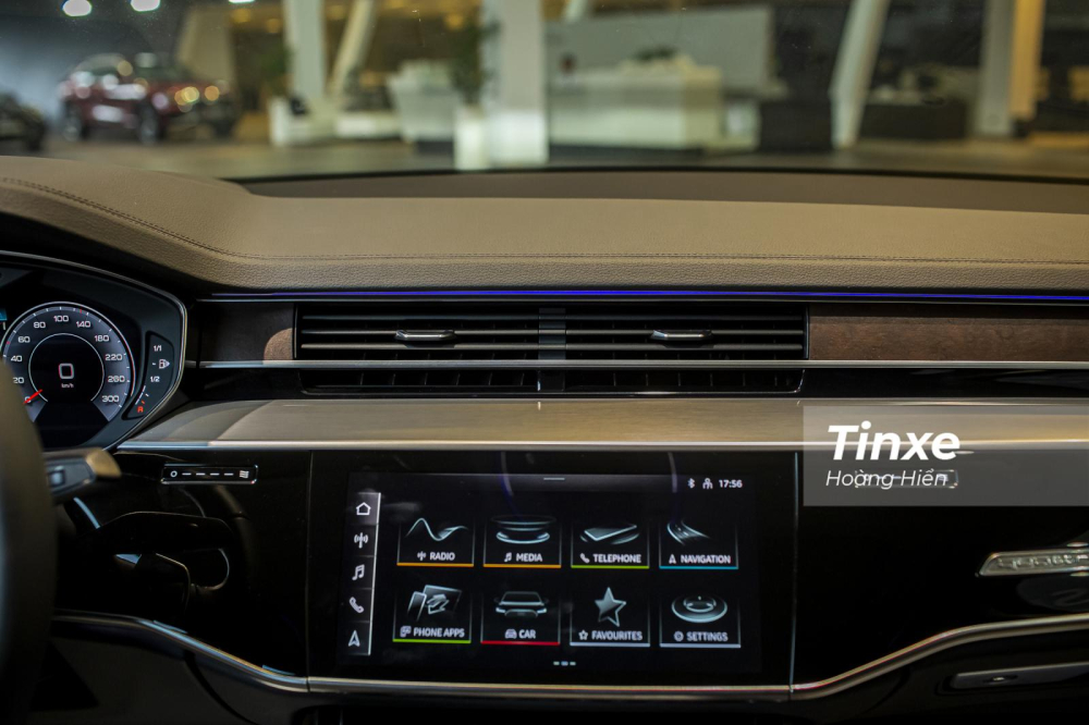 Hệ thống điều ho&agrave; của Audi A8L