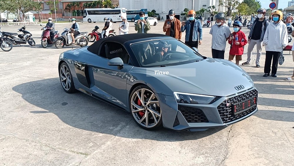 Audi R8 V10 Spyder 2021 đầu tiên về nước Audi R8 V10 Spyder 2021 đầu tiên về nước