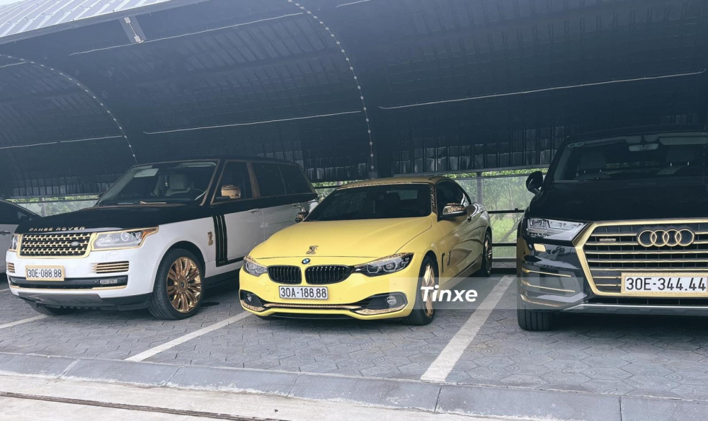 Gagare xe của đại gia này còn có chiếc BMW biển tứ quý 8 nhưng không thấy xuất hiện ở Hạ Long Gagare xe của đại gia này còn có chiếc BMW biển tứ quý 8 nhưng không thấy xuất hiện ở Hạ Long