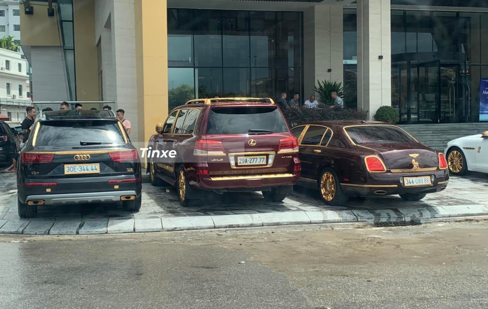 Audi Q7, Lexus LX570, Bentley Continental Flying Spur của đại gia buôn lợn Hải Dương Audi Q7, Lexus LX570, Bentley Continental Flying Spur của đại gia buôn lợn Hải Dương