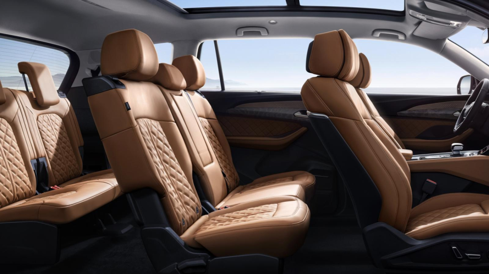 Nội thất 7 chỗ của Audi Q6