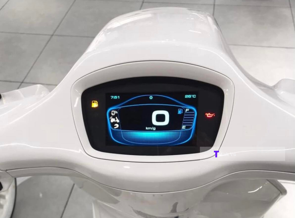 Màn hình mới của xe Vespa Sprint Justin Bieber Màn hình mới của xe Vespa Sprint Justin Bieber