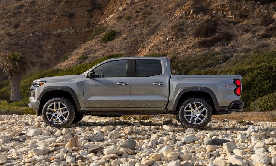 Chevrolet Colorado 2023 tăng k&iacute;ch thước so với thế hệ cũ