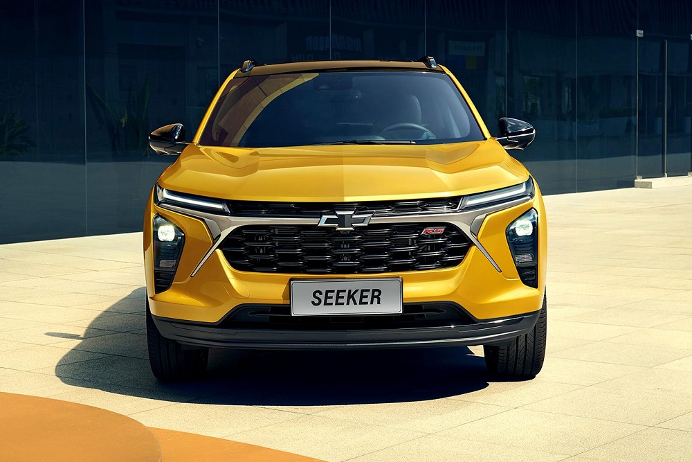 Cận cảnh đầu xe của Chevrolet Seeker 2023