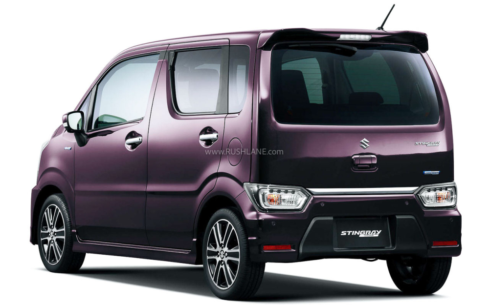 Thiết kế đằng sau của Suzuki Wagon R Stingray 2023 khá giống phiên bản Custom Z Thiết kế đằng sau của Suzuki Wagon R Stingray 2023 khá giống phiên bản Custom Z