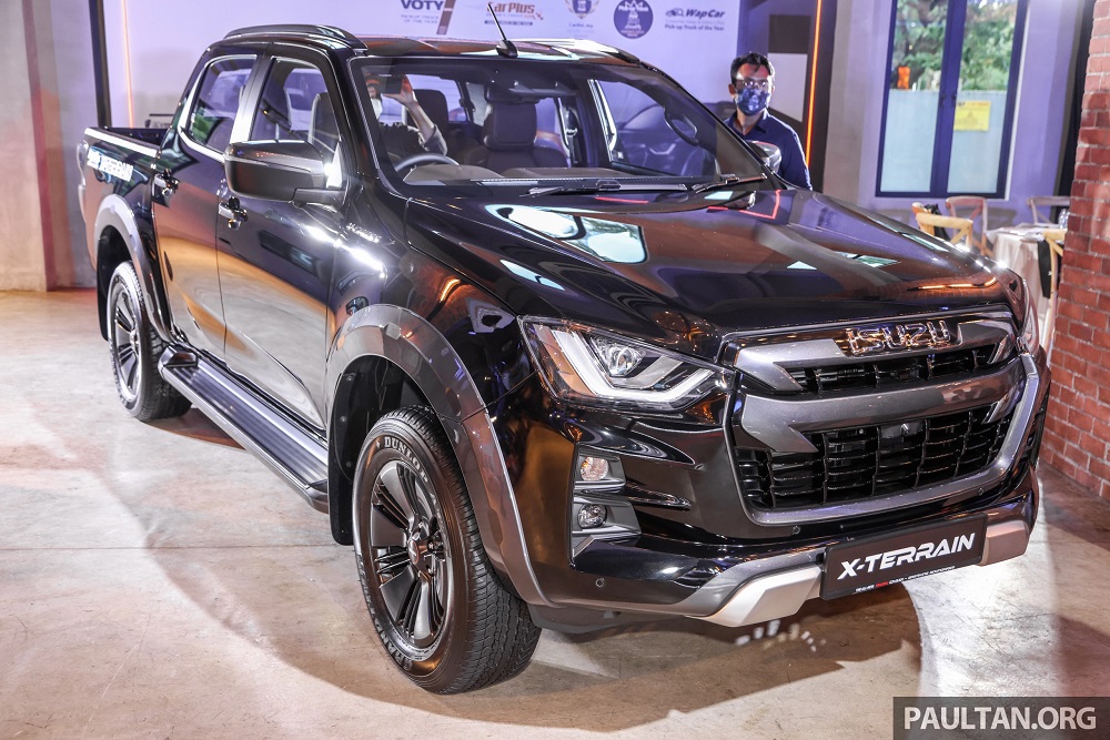 Isuzu D-Max X-Terrain 2022 màu đen