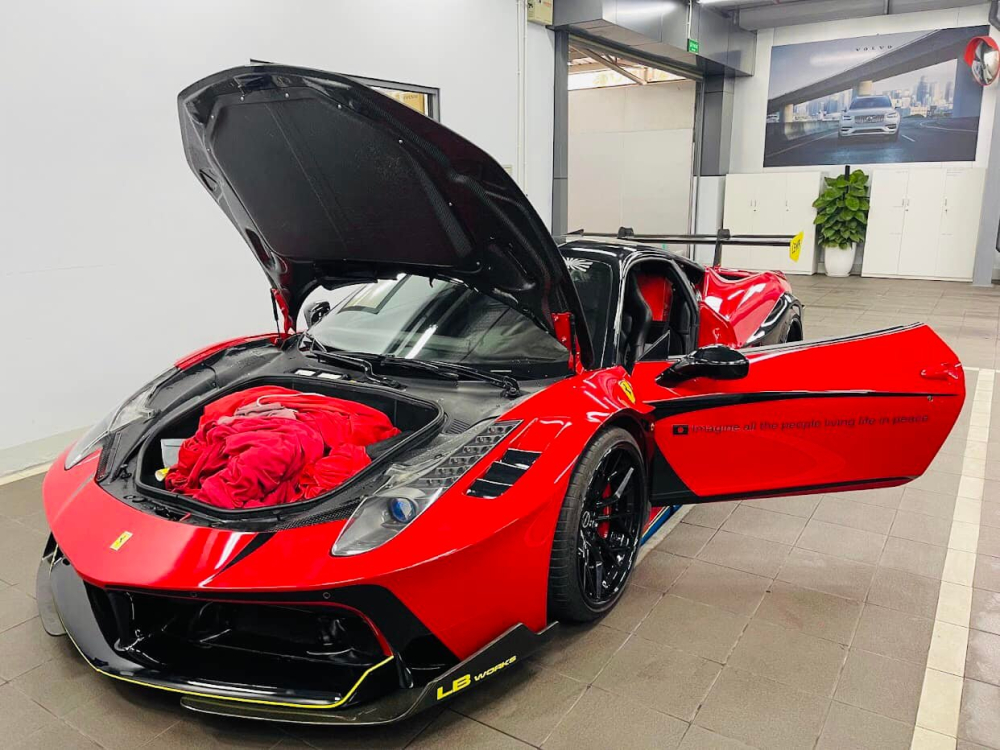 Ferrari 458 Italia độ LB-Silhouette Works độc nhất Việt Nam tái xuất Ferrari 458 Italia độ LB-Silhouette Works độc nhất Việt Nam tái xuất