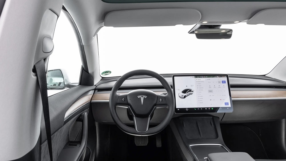 Nội thất của Tesla Model 3 Nội thất của Tesla Model 3