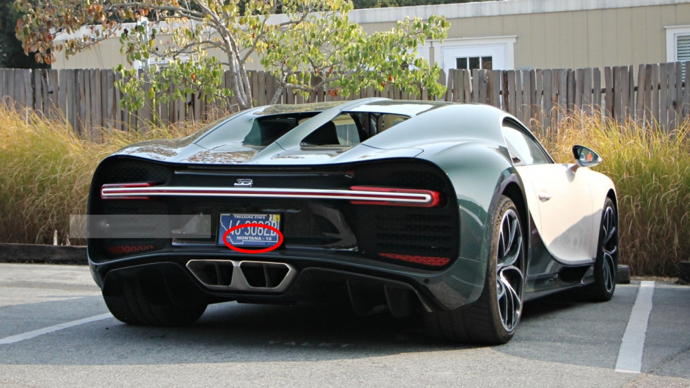 2 chiếc xe Bugatti Chiron với biển số Montana giúp các đại gia không phải mất 4,1 tỷ đồng tiền thuế so với việc ra biển California 2 chiếc xe Bugatti Chiron với biển số Montana giúp các đại gia không phải mất 4,1 tỷ đồng tiền thuế so với việc ra biển California