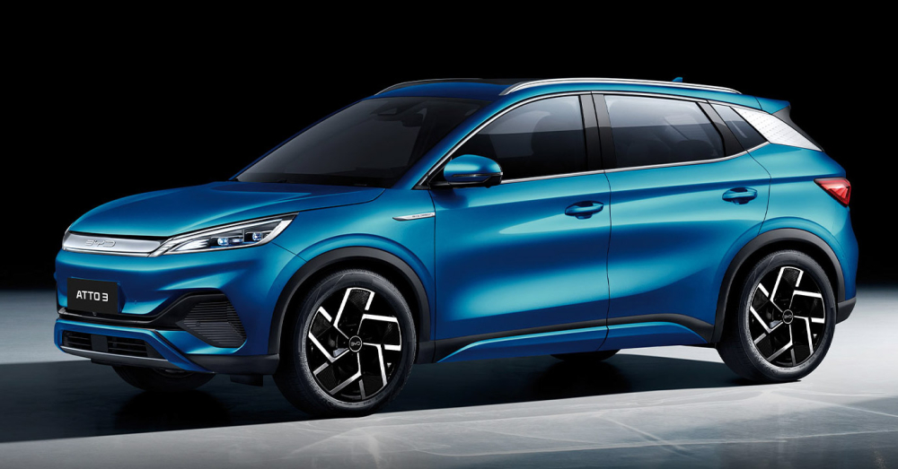 Atto 3 có thể sẽ là mẫu BYD đầu tiên được bán ở Thái Lan Atto 3 có thể sẽ là mẫu BYD đầu tiên được bán ở Thái Lan