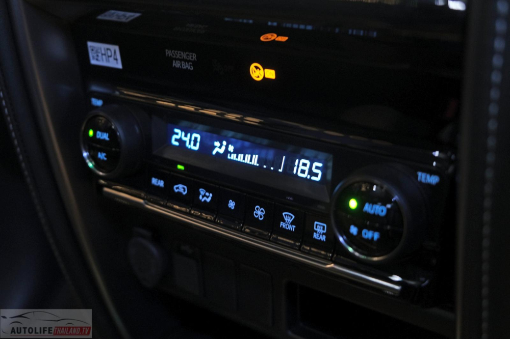 Hệ thống điều hòa của Toyota Fortuner Leader 2023 Hệ thống điều hòa của Toyota Fortuner Leader 2023