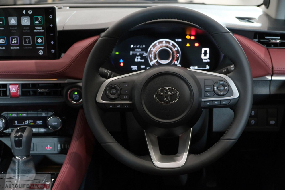 Vô lăng của Toyota Vios Premium Luxury 2023 Vô lăng của Toyota Vios Premium Luxury 2023