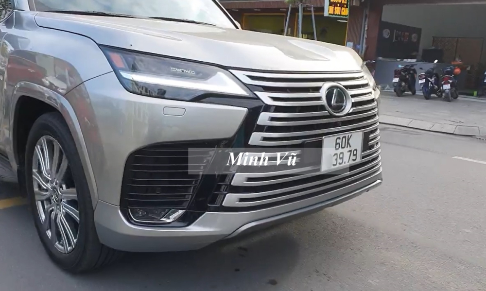 Thiết kế phần đầu xe Lexus LX600 2022 Thiết kế phần đầu xe Lexus LX600 2022