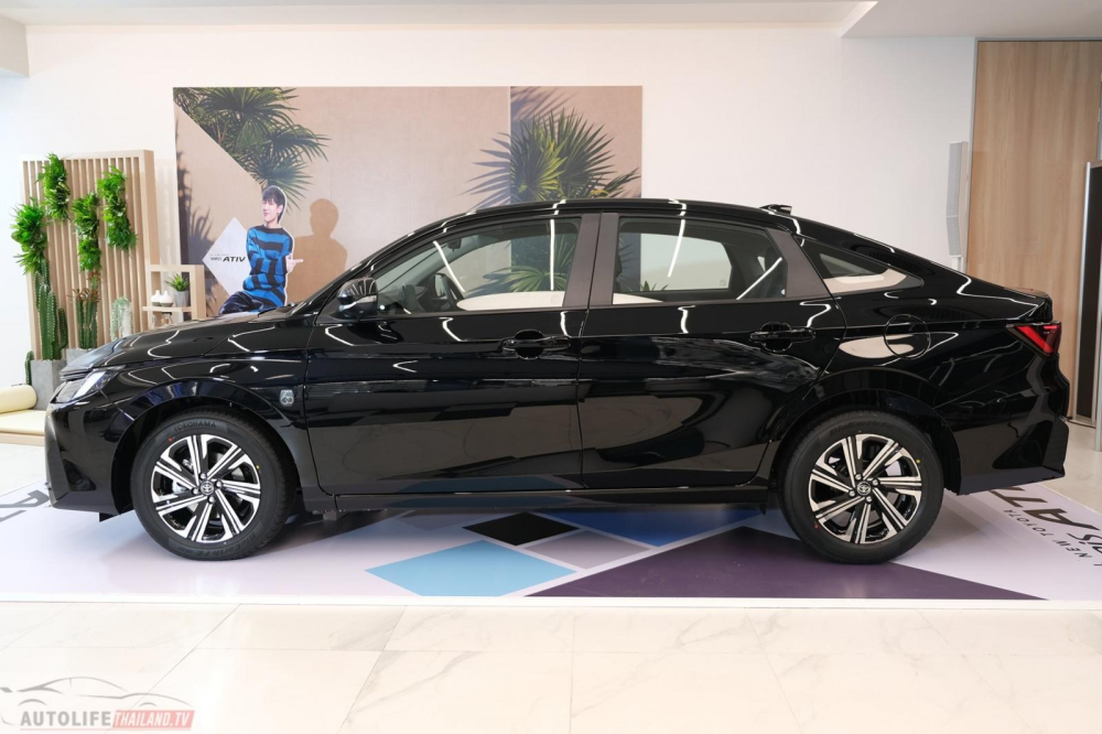 Thiết kế sườn xe của Toyota Vios Smart 2023