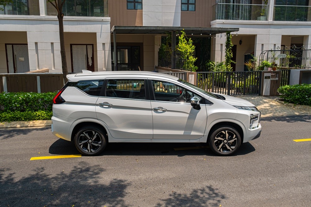 Mitsubishi Xpander mang diện mạo trẻ trung, thể thao và mạnh mẽ.